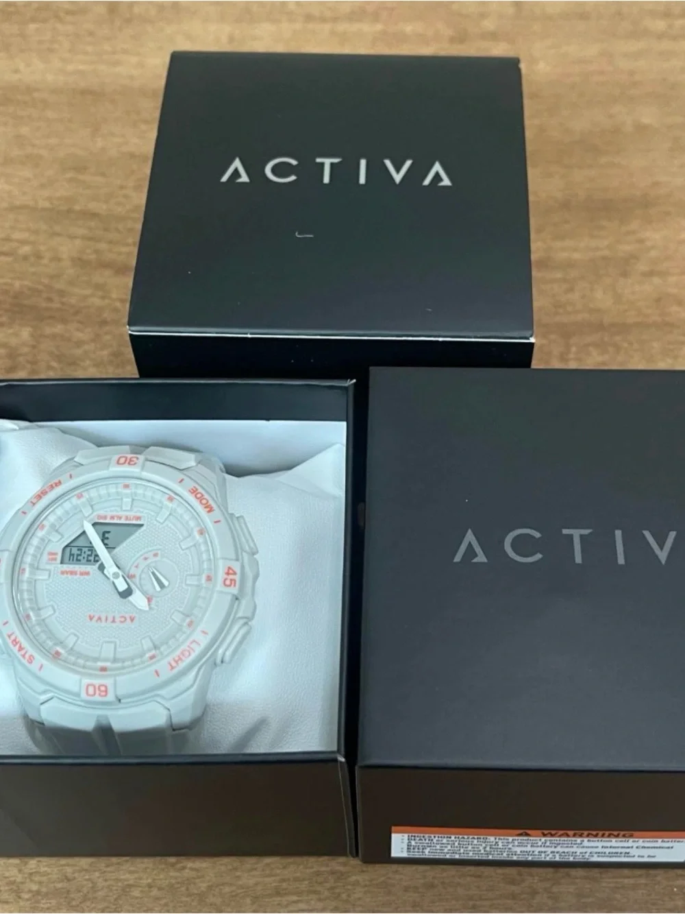 Activa Spry X Invicta Digital Essentials Men 53mm ABS Grey SK160 New